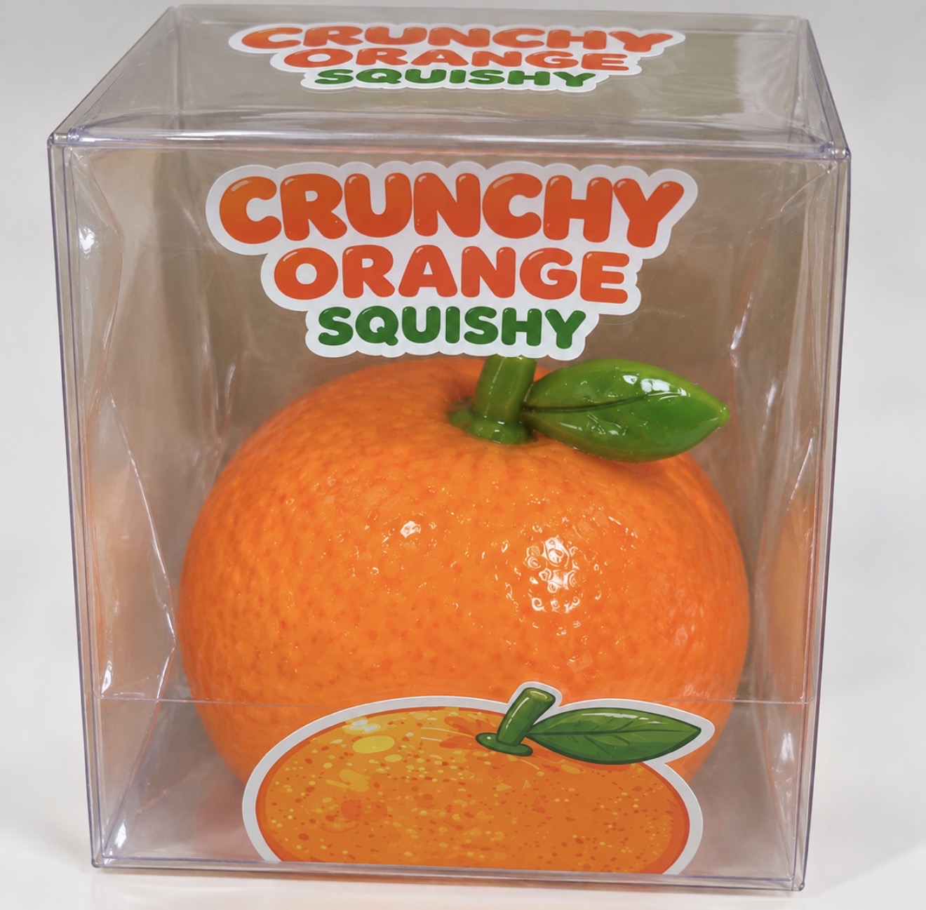 Orange Crunchy Squishy