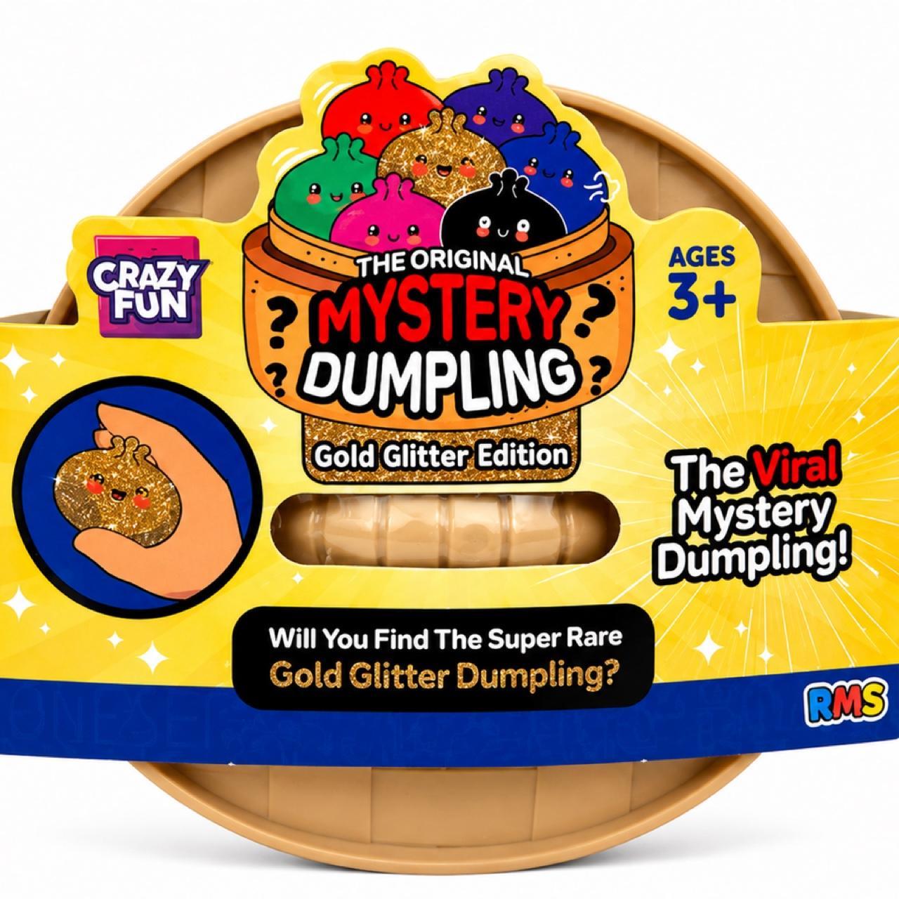 RMS Gold Glitter Dumpling